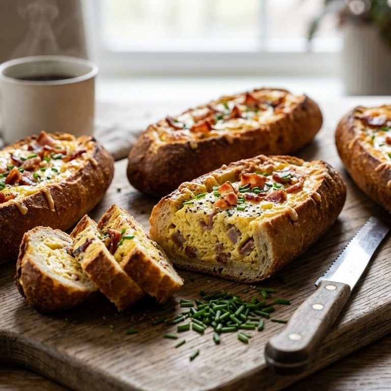 Gebakken ei boten recept