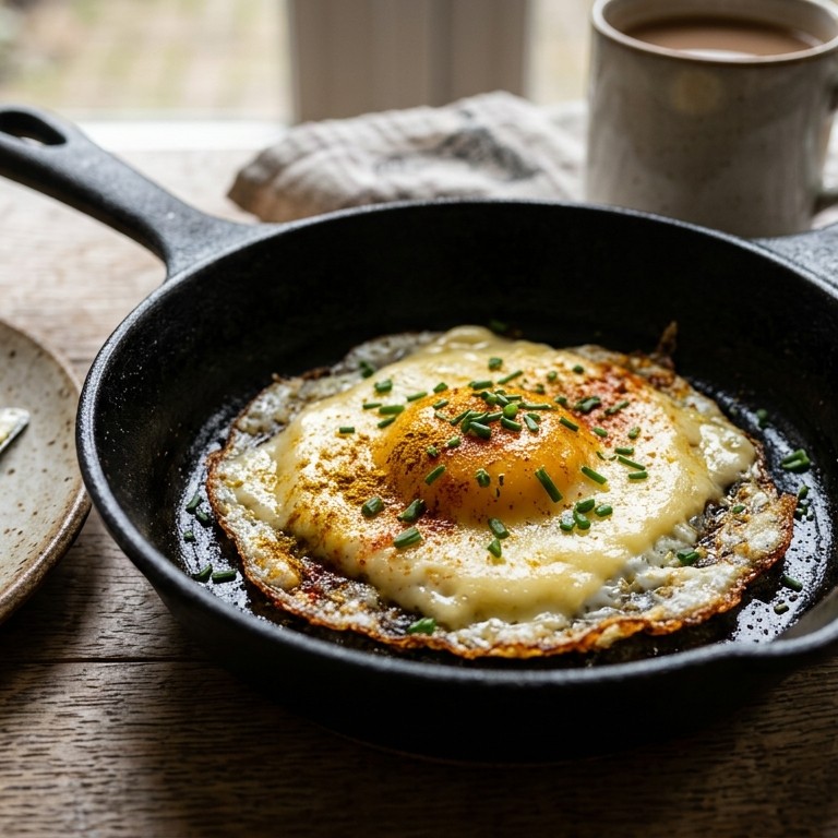 Gebakken ei speciaal recept