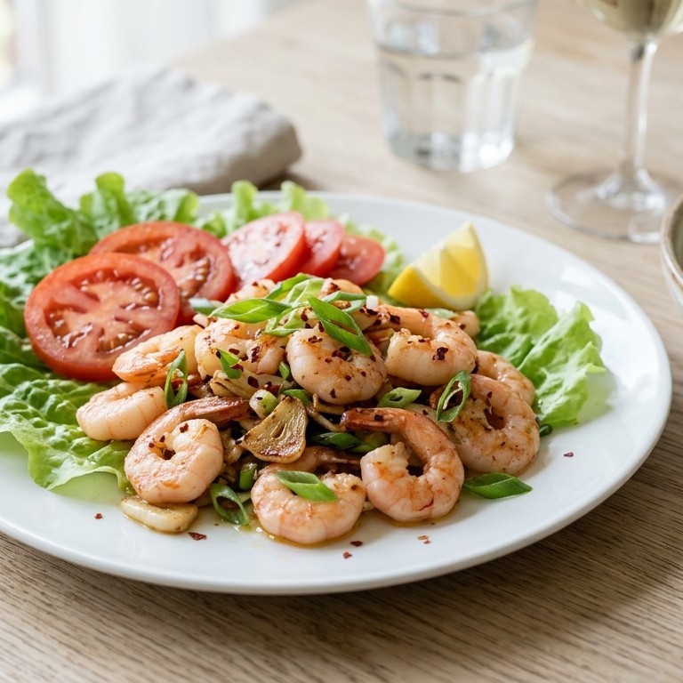 Gebakken garnalen recept
