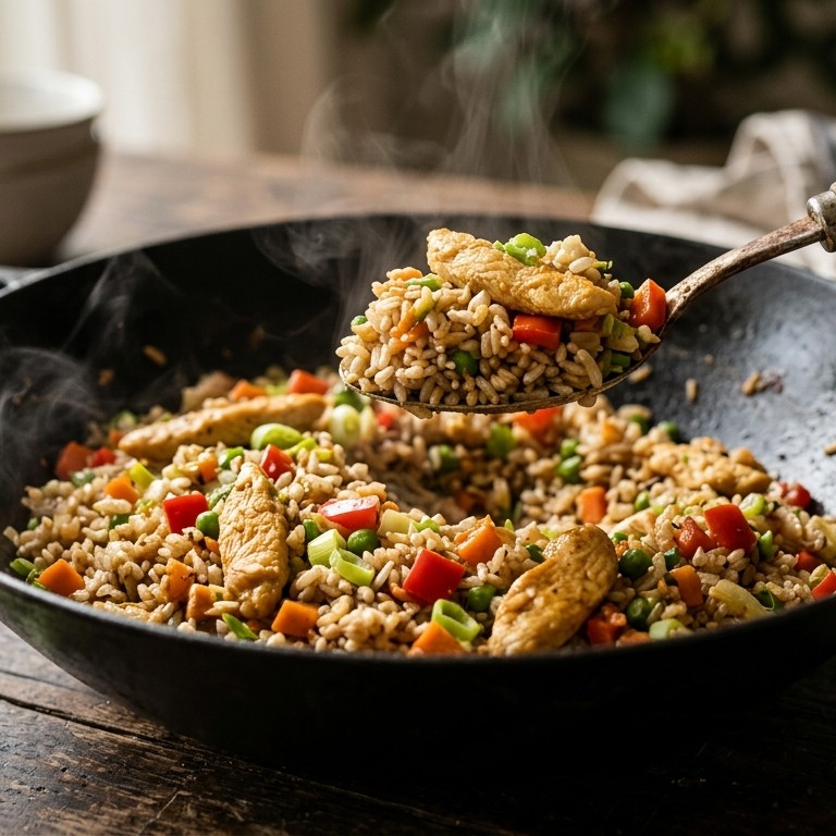 Gebakken meergranenrijst recept