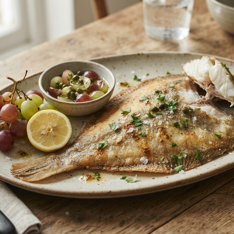 Gebakken schol recept