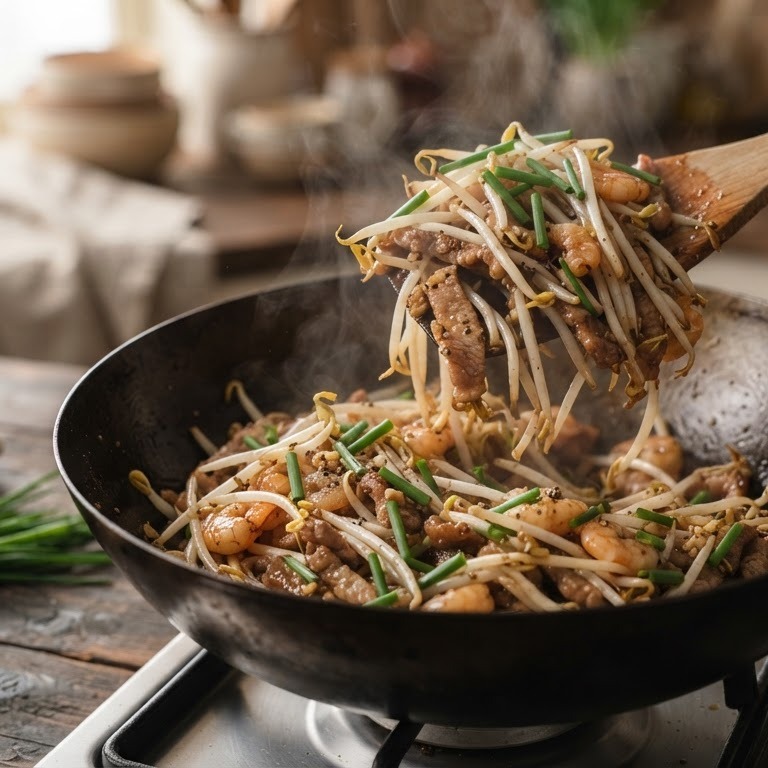 Gebakken Taugeh recept