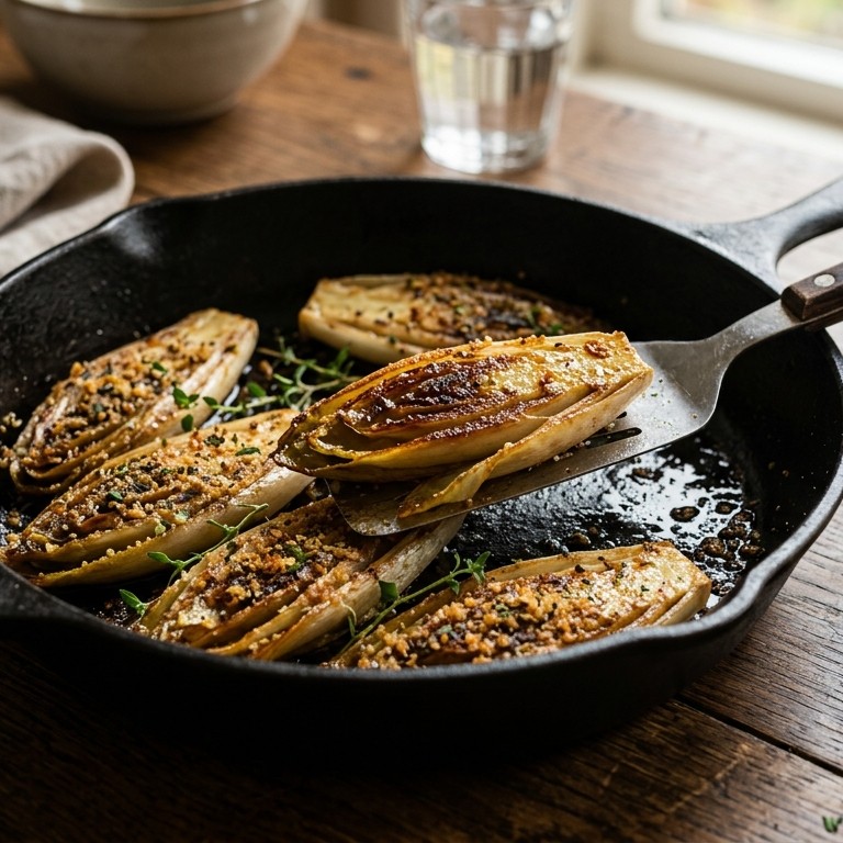 Gebakken witlof recept