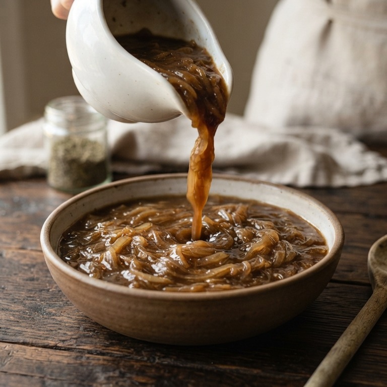 Gebonden uienjus recept