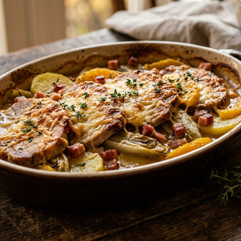 Gebraad schotel recept