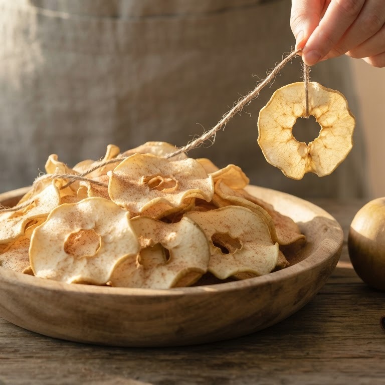 Gedroogde appeltjes recept