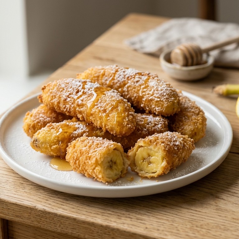 Gefrituurde banaan recept