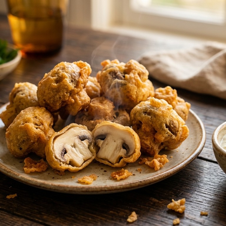 Gefrituurde champignons recept