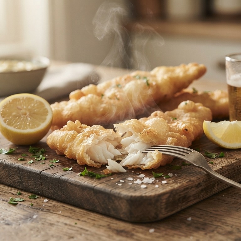 Gefrituurde scholfilet recept