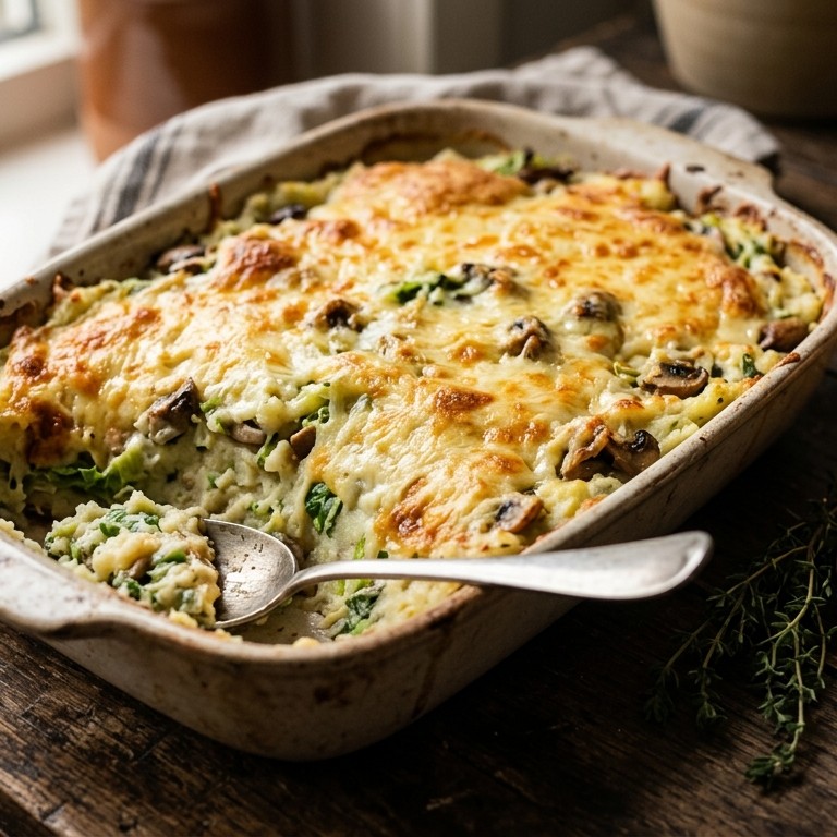 Gegratineerde andijviestampot recept