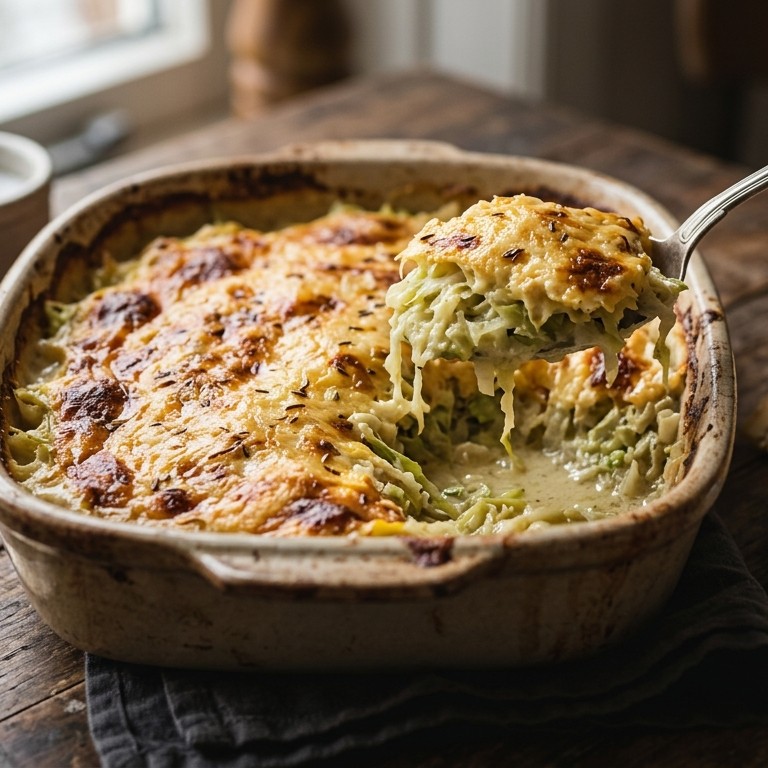 Gegratineerde groene kool recept