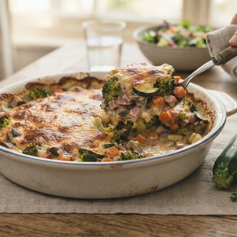 Gegratineerde groenteschotel recept