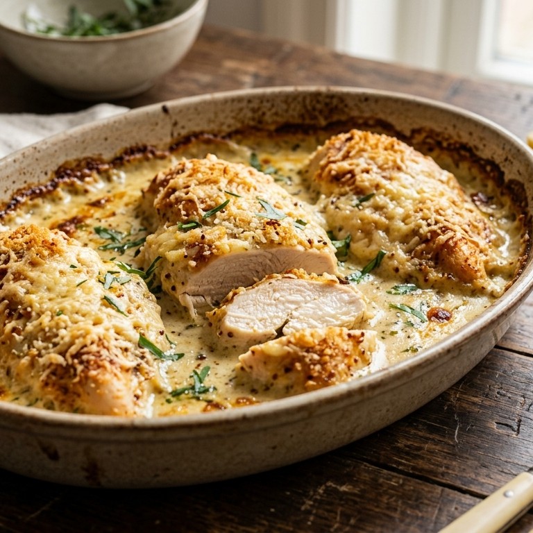 Gegratineerde kipfilet recept