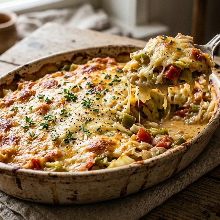 Gegratineerde koolschotel recept