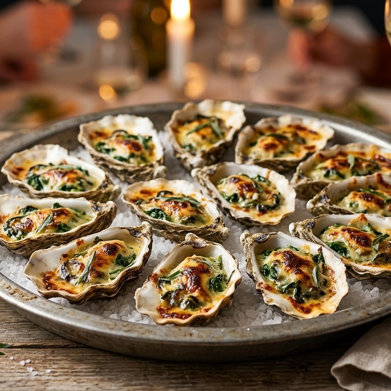 Gegratineerde oesters recept