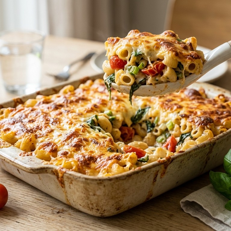 Gegratineerde pastaschotel recept