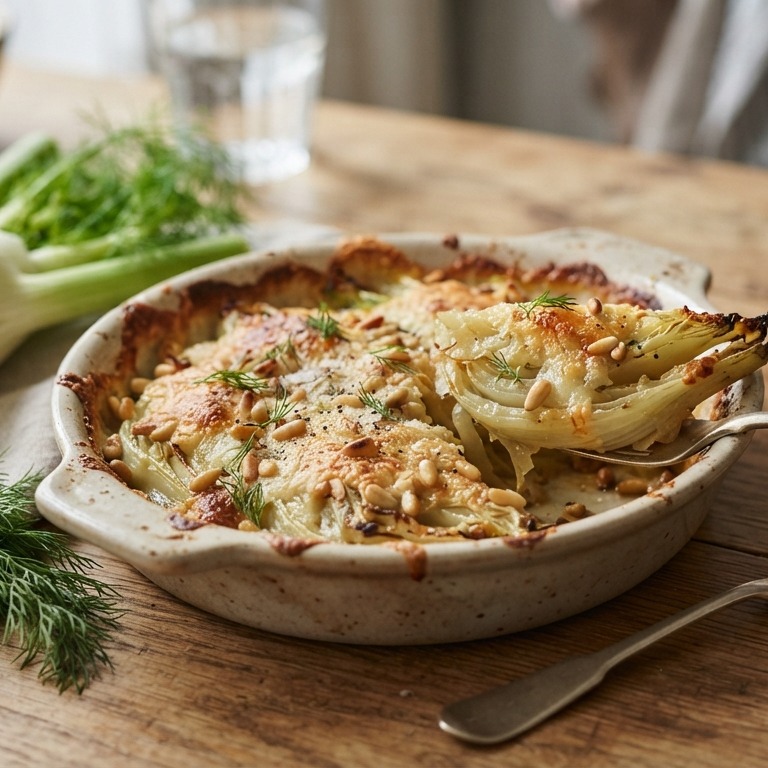 Gegratineerde venkel recept