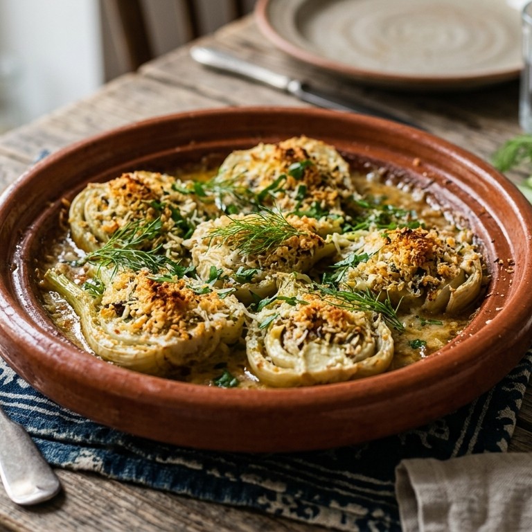 Gegratineerde venkel recept