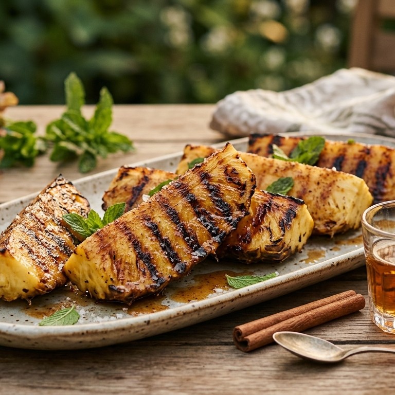 Gegrilde ananas recept