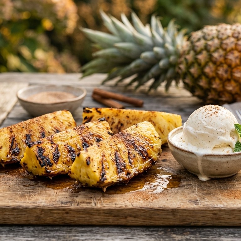 Gegrilde ananas recept