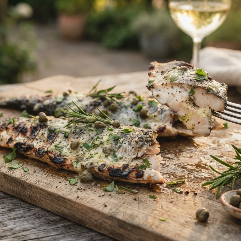 Gegrilde BBQ  Haring recept
