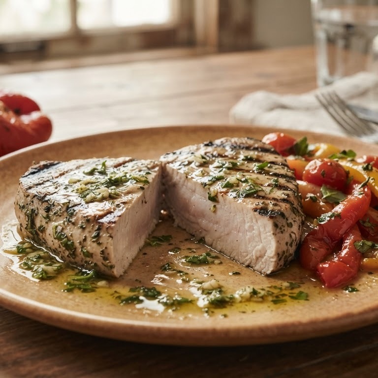 Gegrilde tonijn recept