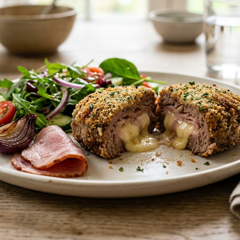 Gehakt cordon bleu recept