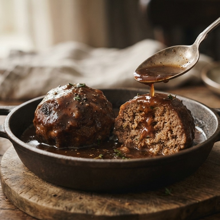 Gehaktballen met jus recept