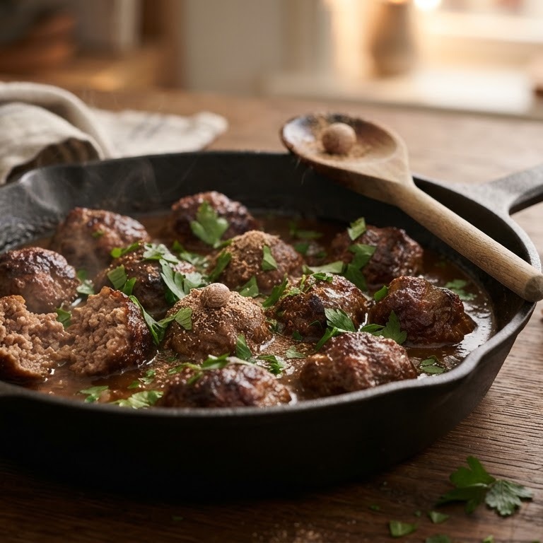Gehaktballen van vroeger recept