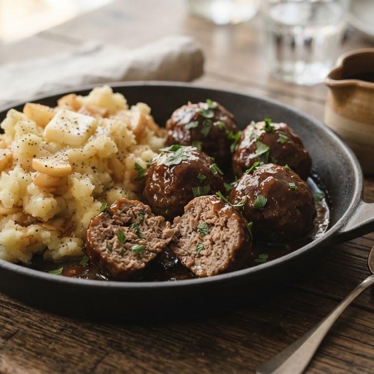 Gehaktballetjes in stroopsaus recept