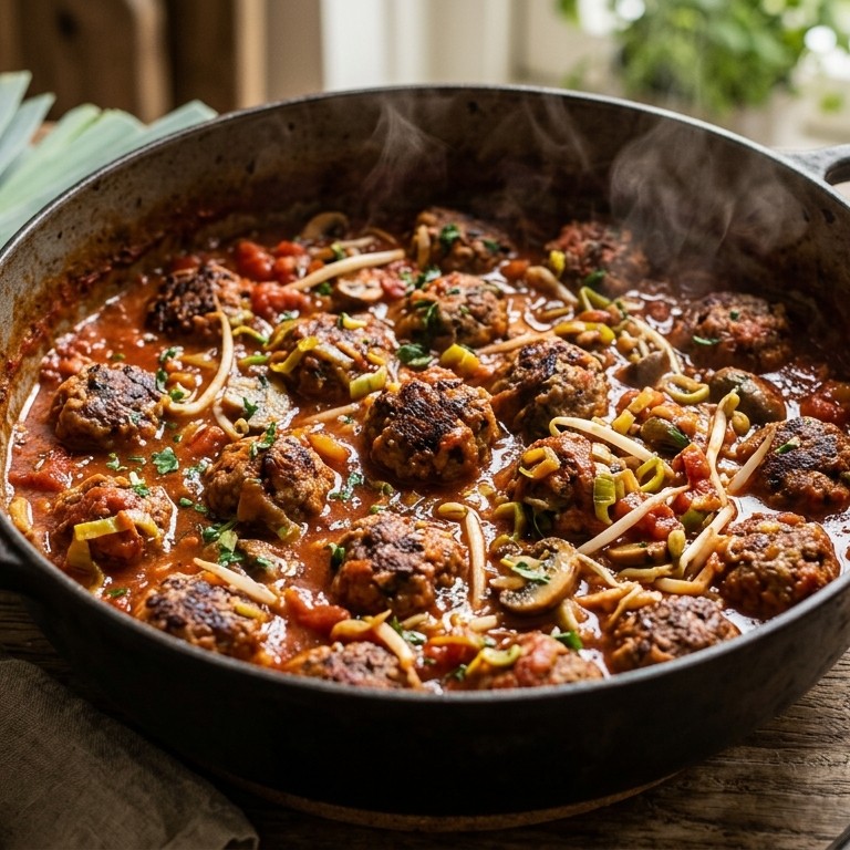 Gehaktballetjes in tomatensaus recept