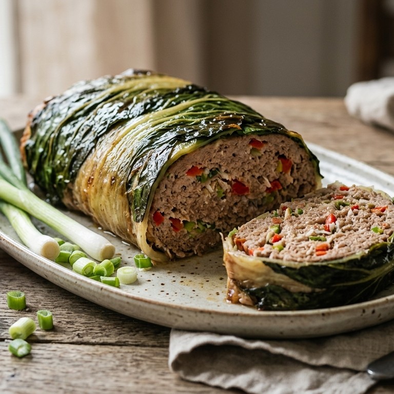 Gehaktbrood in paksoi recept