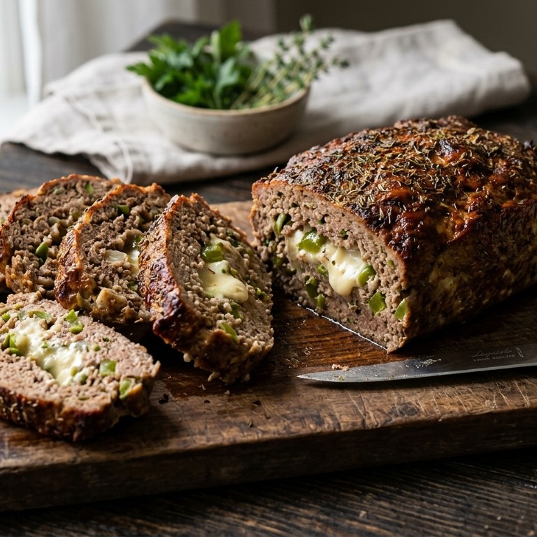 Gehaktbrood met kaas recept