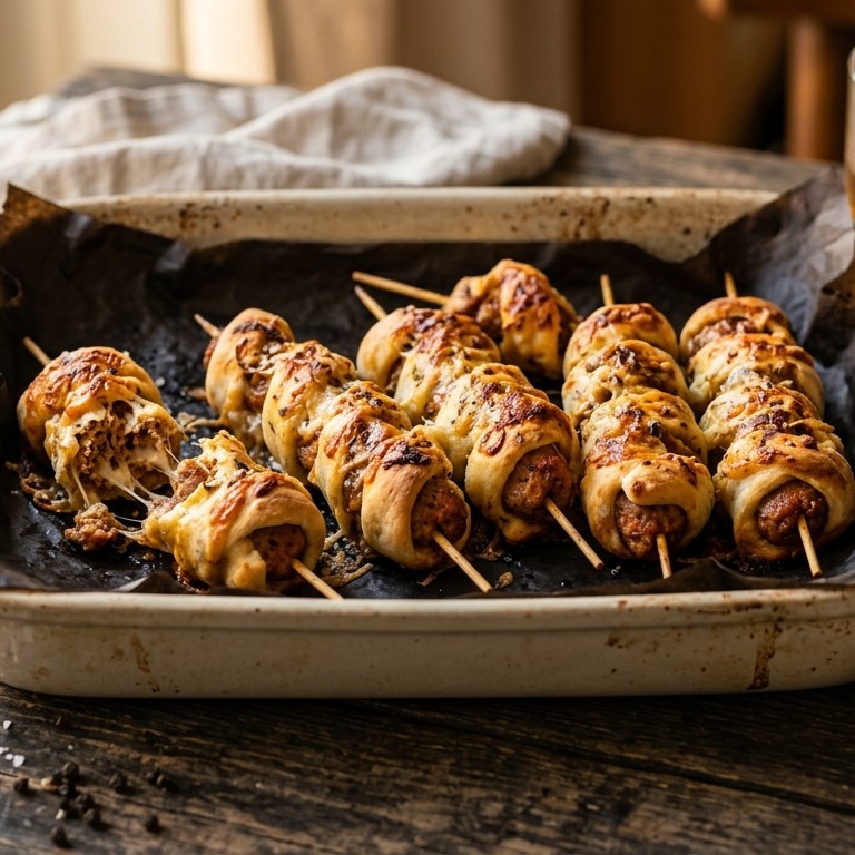 Gehaktspiesjes uit de oven recept
