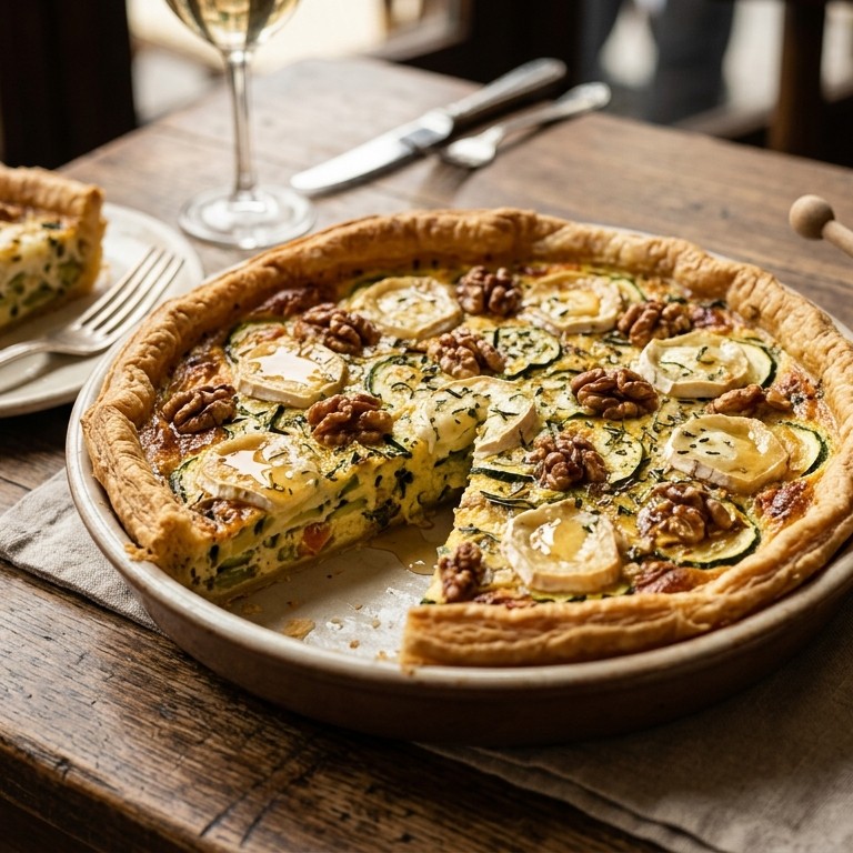 Geitenkaas quiche recept