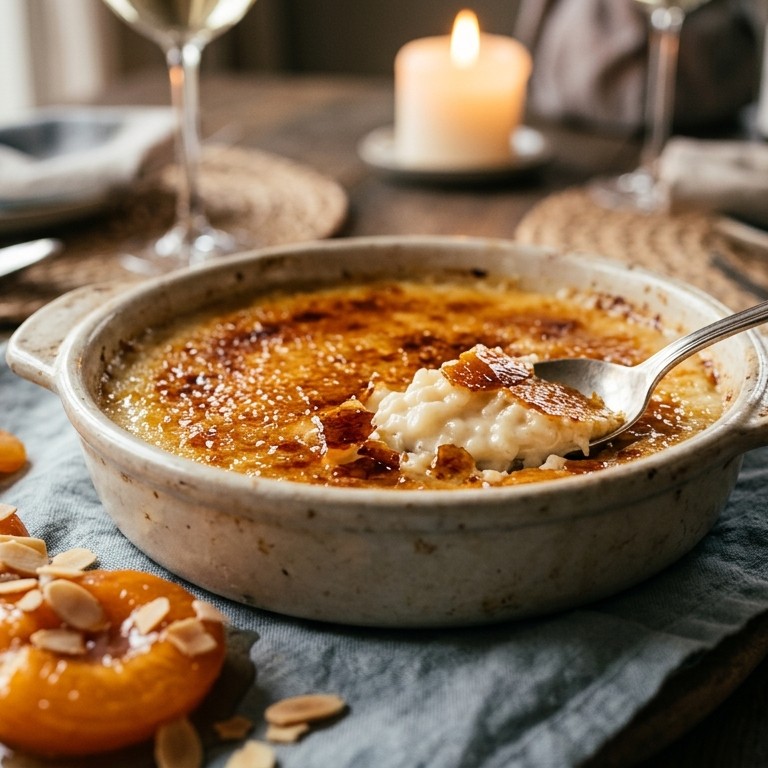 Gekarameliseerde rijstpudding recept
