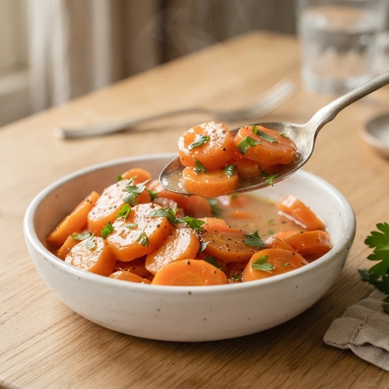 Gekookte worteltjes recept