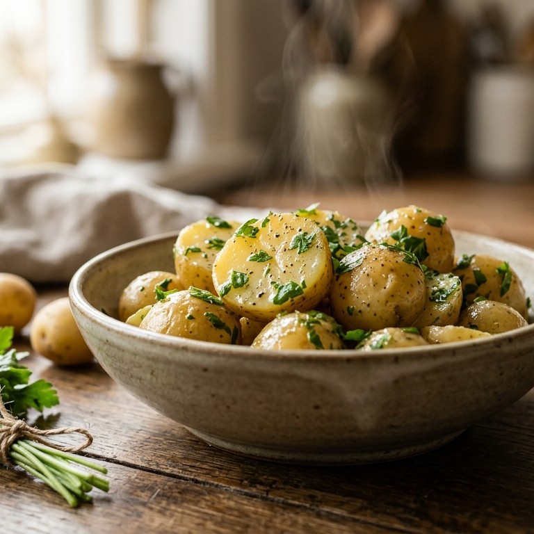 Gekruide aardappelen recept