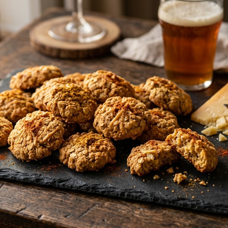Gekruide kaaskoekjes recept