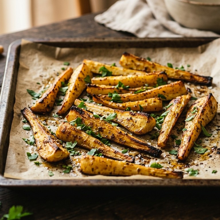 Gekruide pastinaak uit de oven recept
