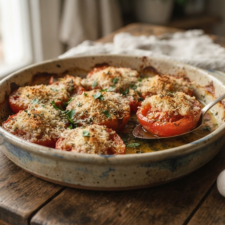 Gekruide tomaten uit de oven recept