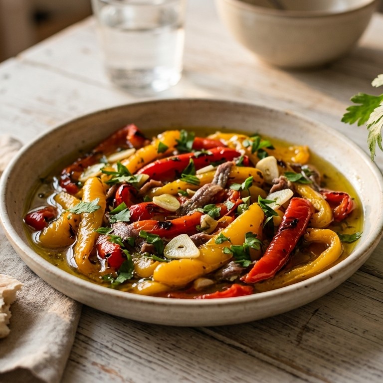 Gemarineerde paprika recept