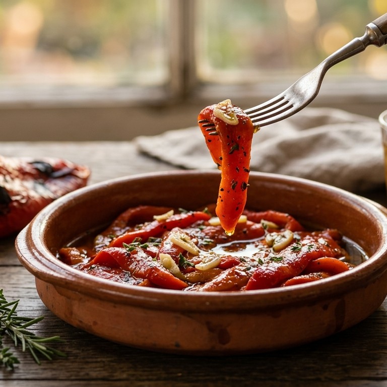 Gemarineerde paprika recept