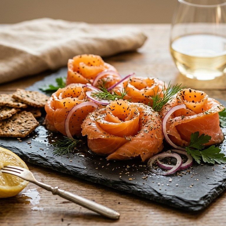 Gemarineerde zalm recept