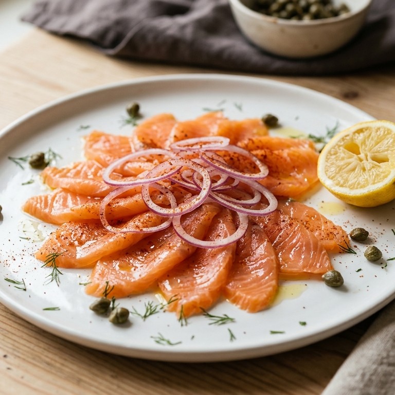 Gemarineerde zalm recept