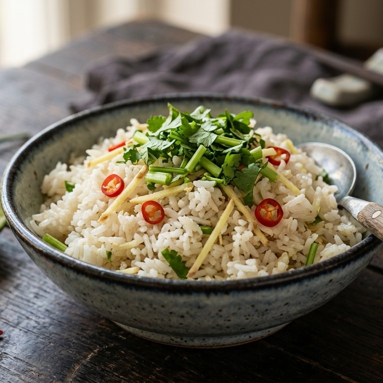 Gember-korianderrijst recept