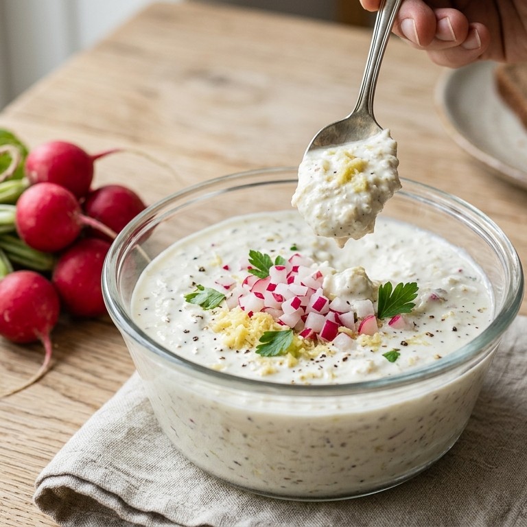 Gember-mieriksaus recept