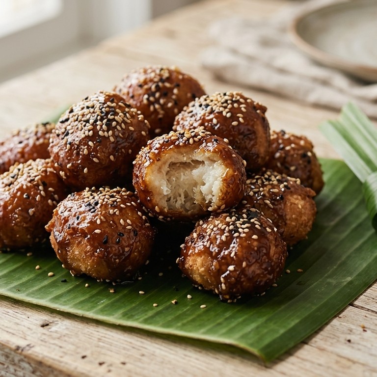 Gemblong (rijstballetjes met een suikerlaagje) recept