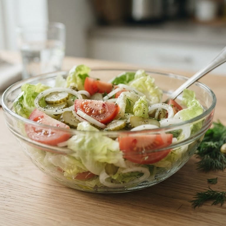 Gemengde sla ( fris ) recept