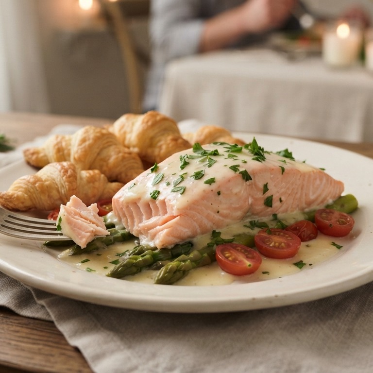 Gepocheerde zalm recept